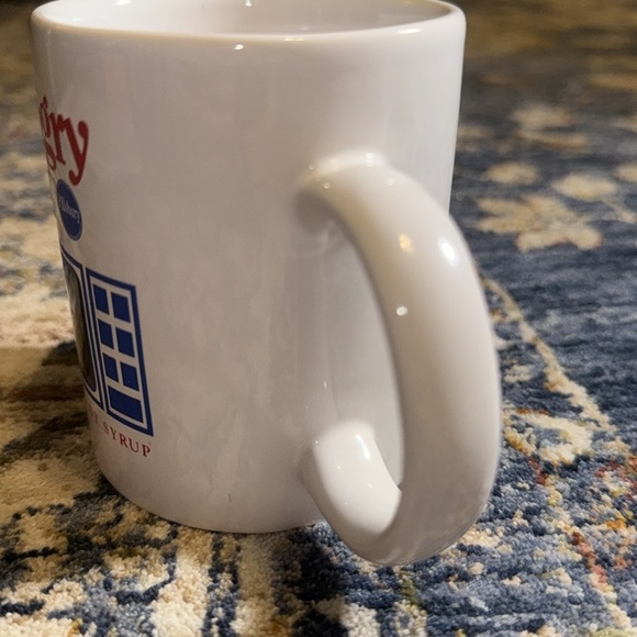 HUNGRY JACK Pillsbury MICROWAVE READY SYRUP Ceramic Red/Blue Coffee/Tea Mug Cup - Picture 14 of 15